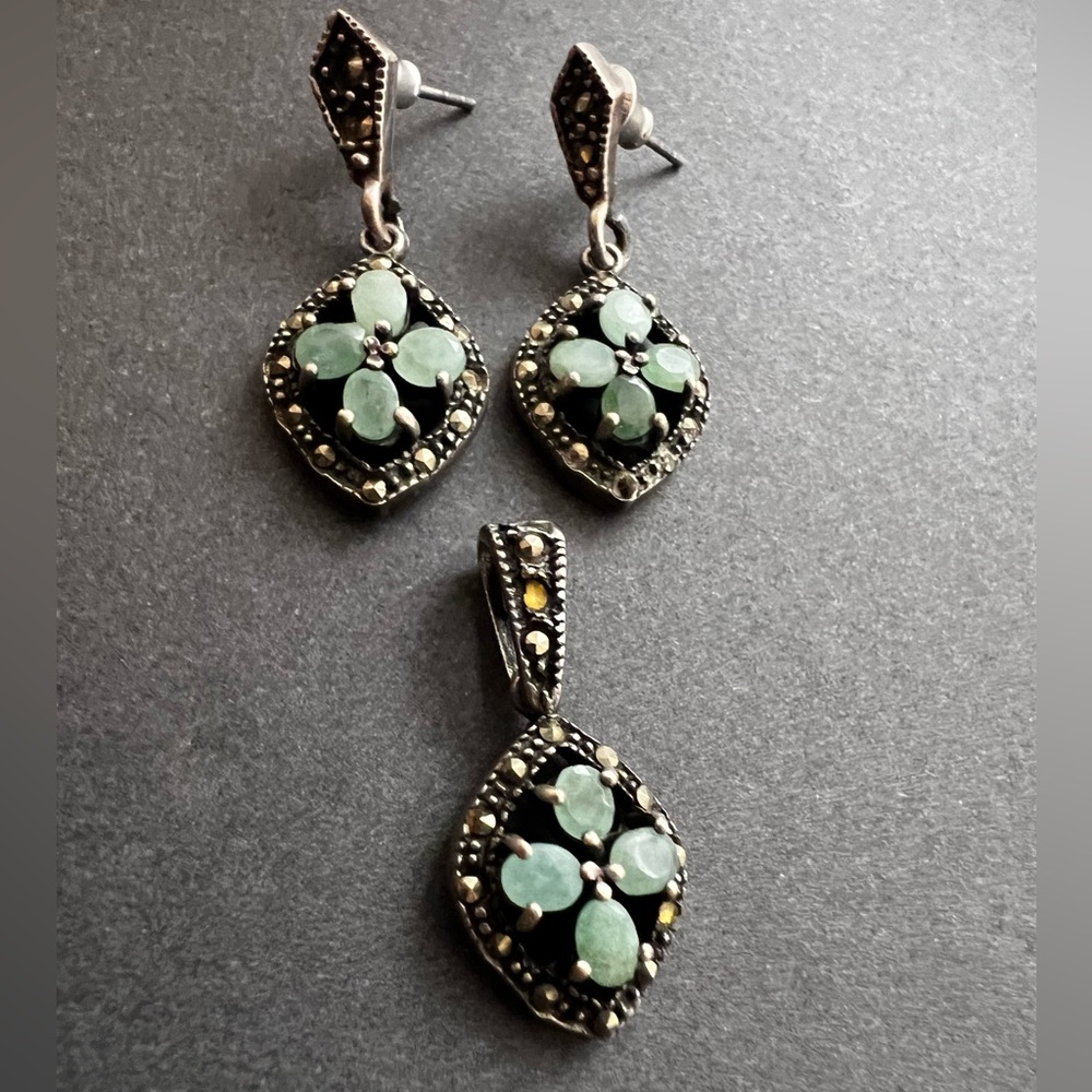 Very rare antique jewelry set